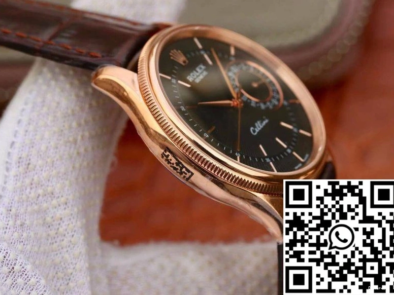 MKS Date Rose Factory 18K Rolex Gold 50515 Case Celini 0329